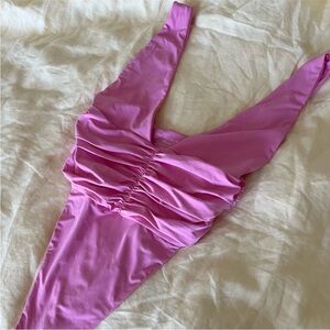 Pink riot echo swimsuit